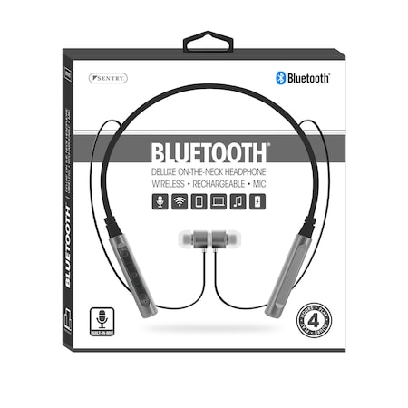 Sentry Industries Sentry Wireless Bluetooth Behind-the-Neck Headphones 6 pk, 6PK BT910